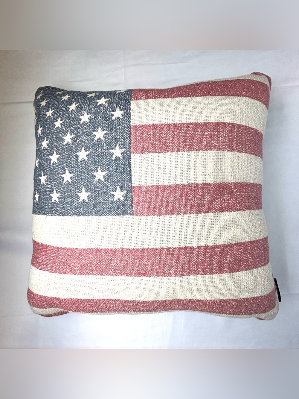 Ralph Lauren Americana Flag Accent Pillow in Red, White & Blue